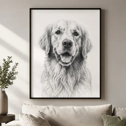 Personalized Pet Portrait - Dog