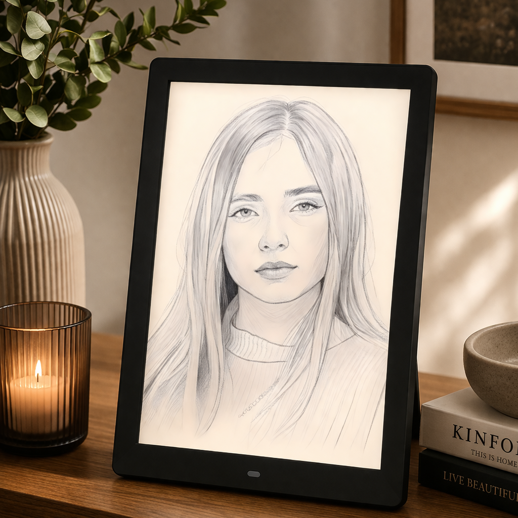 pencil sketch 4:3 large